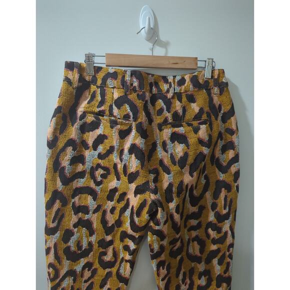 34N 118W Anthropologie Leopard Pants - Picture 4 of 6